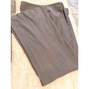 Chico’s Gray Pants  Size 14 (Chico’s size 2 R) 30 “ inseam. Wide legs